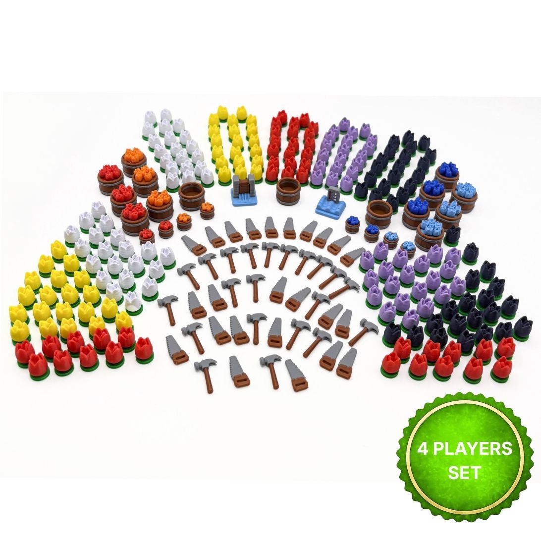 Windmill Valley Deluxe Upgrade Kit Upgrades & 3D Printed Accessories | DeluxyGames
