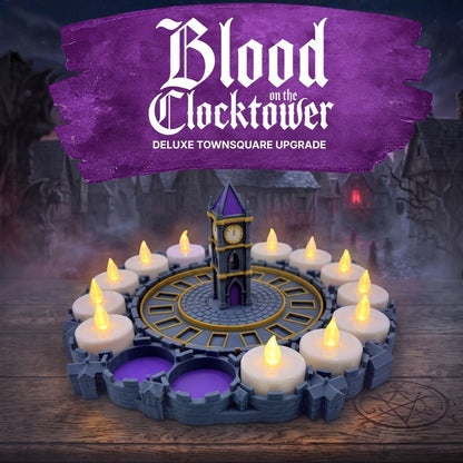 Town Square Upgrade for Blood on the Clocktower – Deluxe Accessories Upgrades & 3D Printed Accessories | DeluxyGames