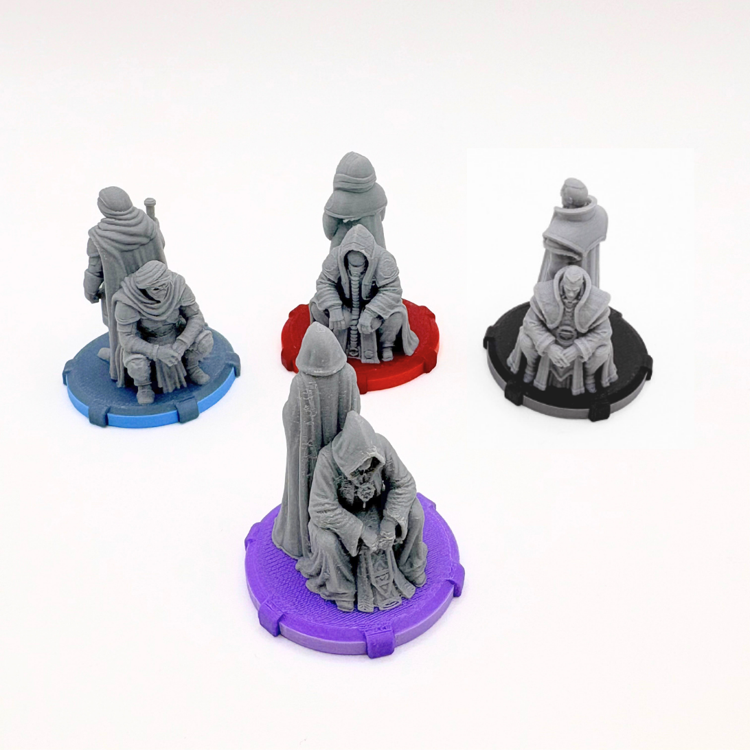 Dune Imperium Uprising Alliance Influence Tokens Upgrades & 3D Printed Accessories | DeluxyGames