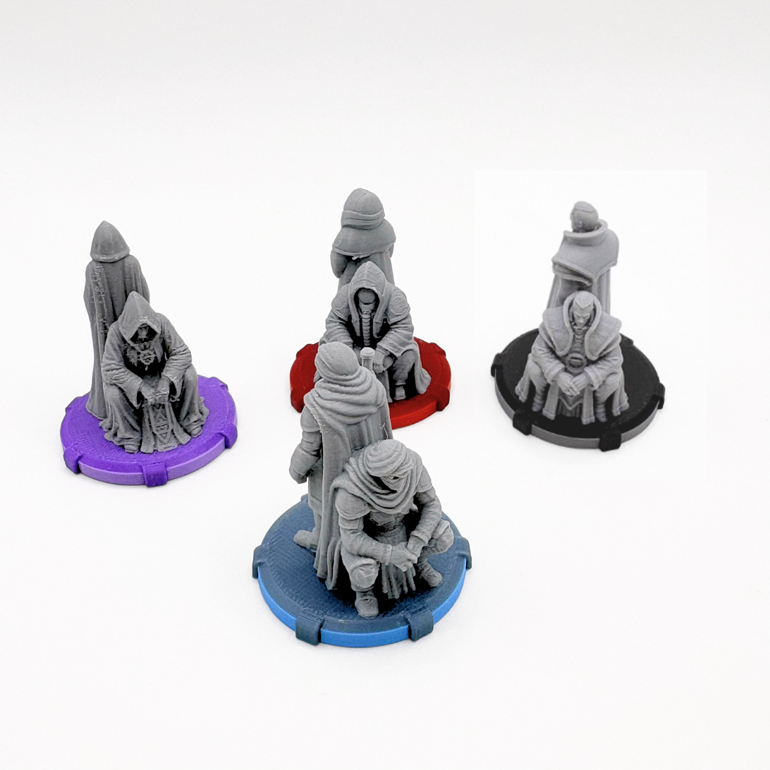 Dune Imperium Uprising Alliance Influence Tokens Upgrades & 3D Printed Accessories | DeluxyGames