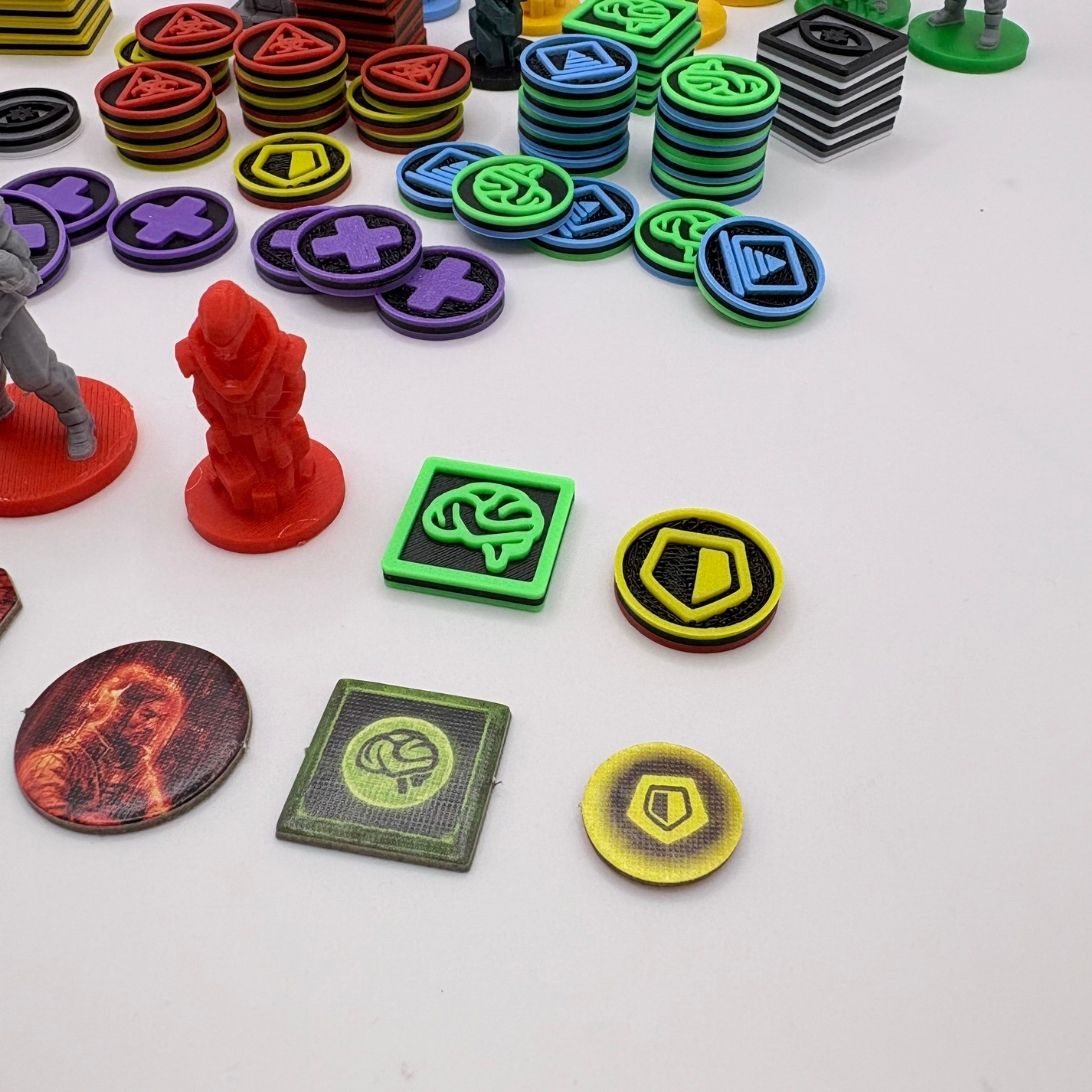 Deckers: Deluxe Upgrade Set Upgrades & 3D Printed Accessories | DeluxyGames