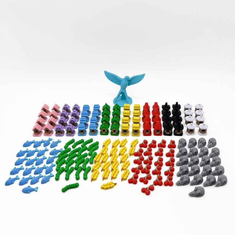Wingspan Deluxe Upgrade Kit Upgrades & 3D Printed Accessories | DeluxyGames