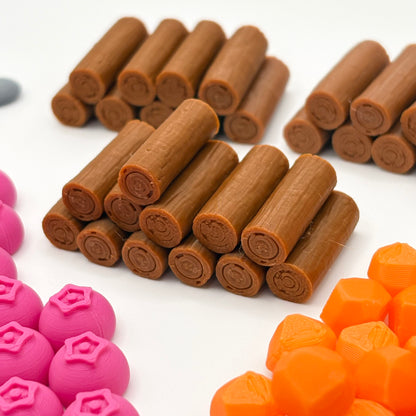 Everdell Resource Tokens & Gold Point Coins