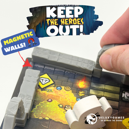 Keep the heroes out: 45 muros MAGNÉTICOS
