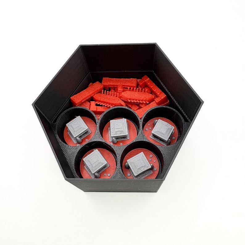 Catan Ancient Civilizations Upgrade Set Upgrades & 3D Printed Accessories | DeluxyGames