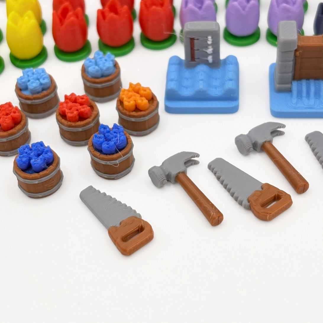 Windmill Valley Deluxe Upgrade Kit Upgrades & 3D Printed Accessories | DeluxyGames