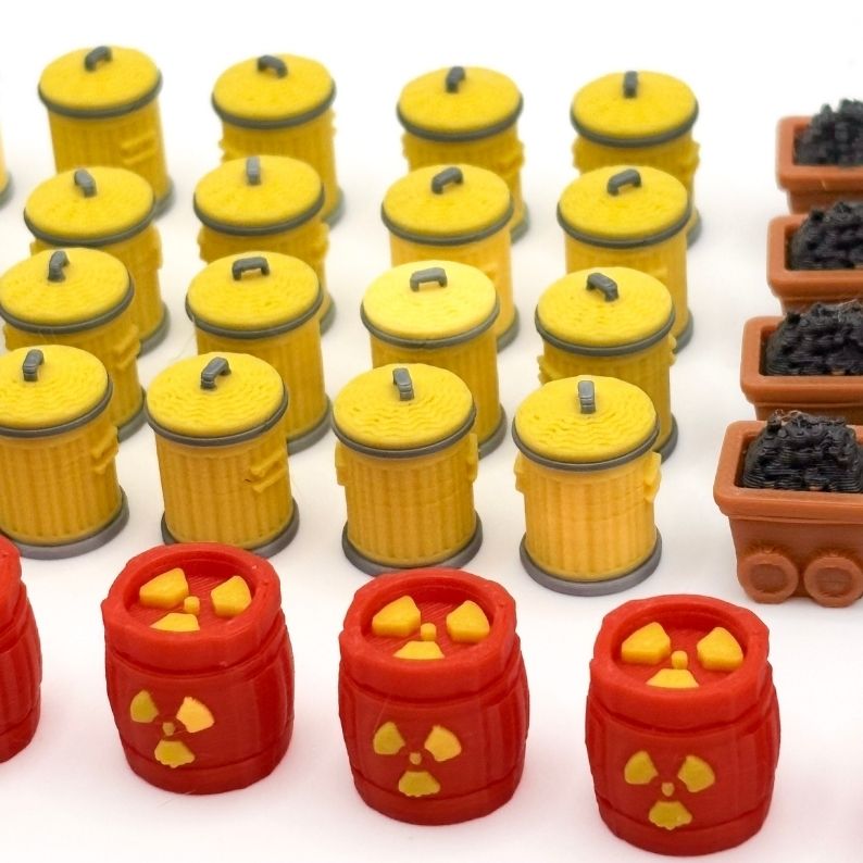 Power Grid Deluxe Upgrade Set Upgrades & 3D Printed Accessories | DeluxyGames