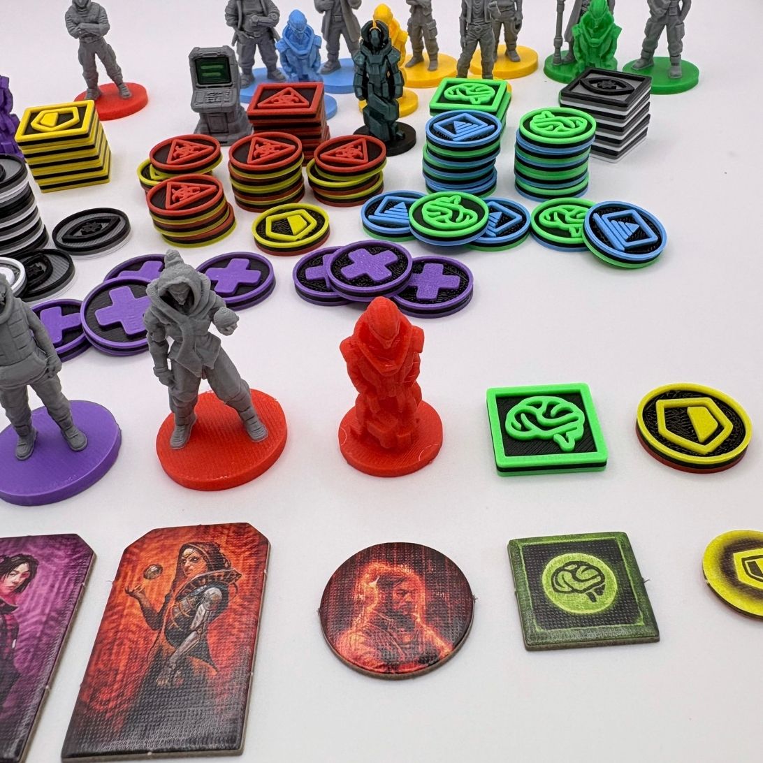 Deckers: Deluxe Upgrade Set Upgrades & 3D Printed Accessories | DeluxyGames