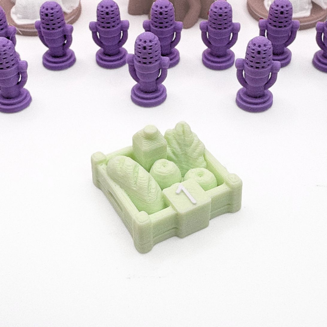 Hegemony - Deluxe 3D Resource & Token Upgrade Set Upgrades & 3D Printed Accessories | DeluxyGames
