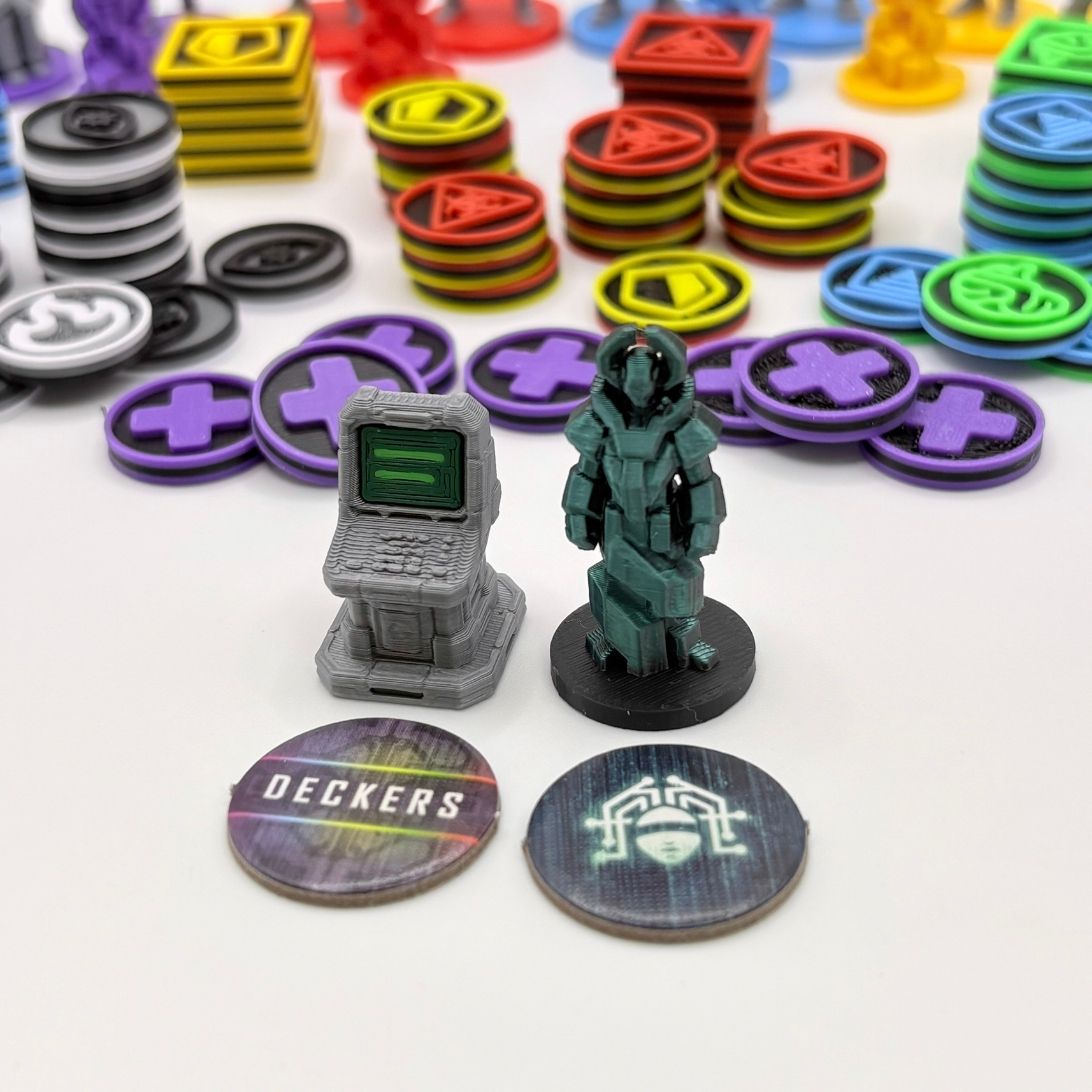 Deckers: Deluxe Upgrade Set Upgrades & 3D Printed Accessories | DeluxyGames