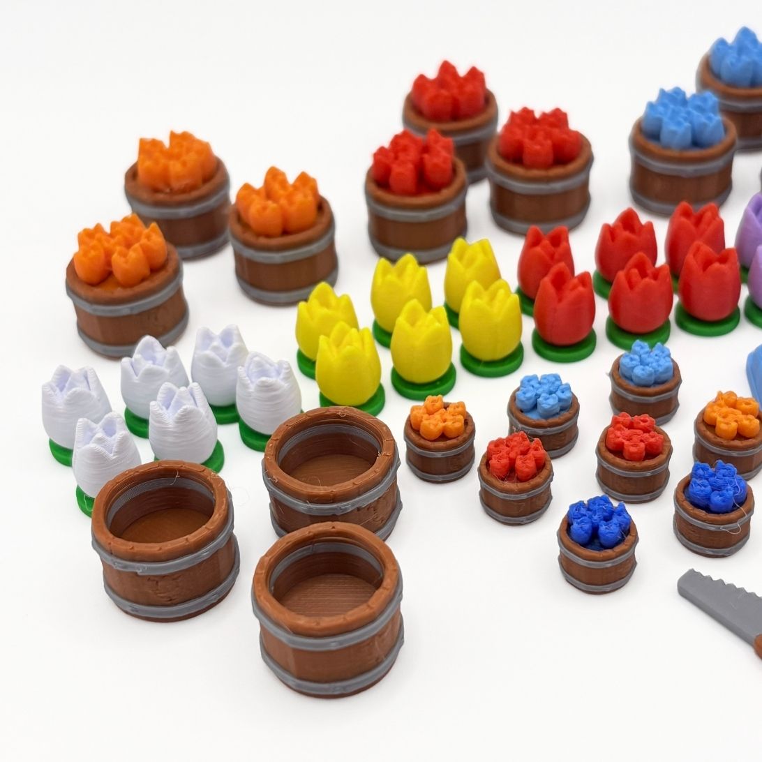 Windmill Valley Deluxe Upgrade Kit Upgrades & 3D Printed Accessories | DeluxyGames