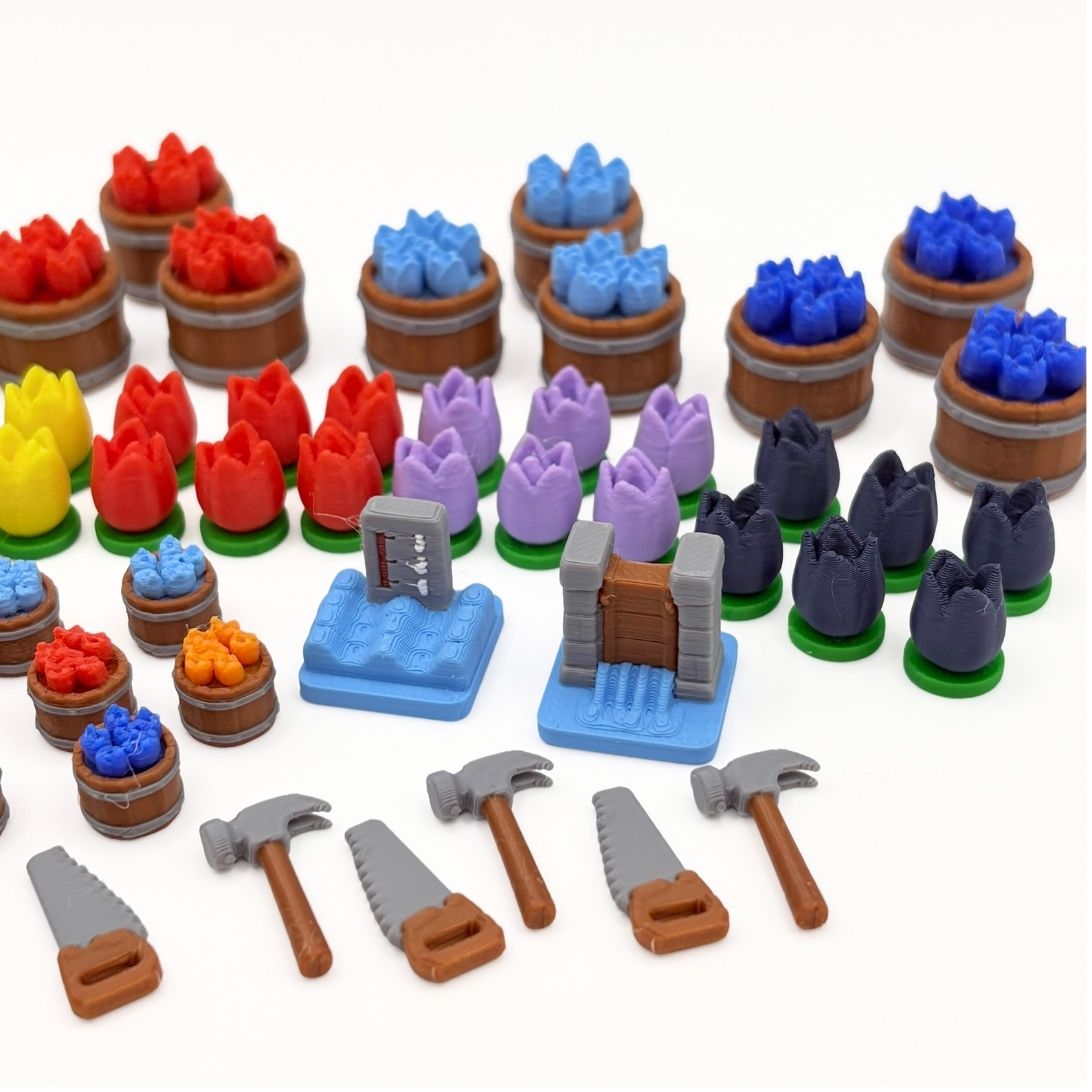 Windmill Valley Deluxe Upgrade Kit Upgrades & 3D Printed Accessories | DeluxyGames