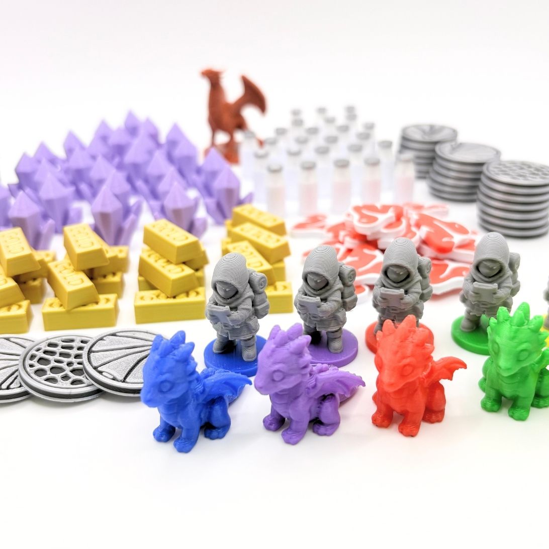 Wyrmspan Deluxe Upgrade Kit Upgrades & 3D Printed Accessories | DeluxyGames