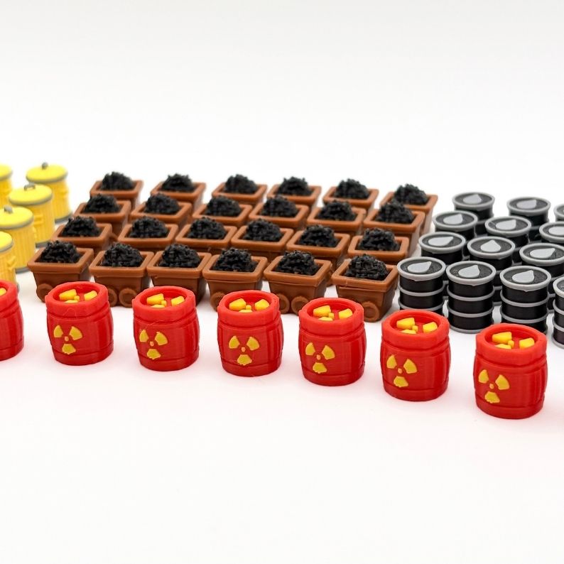 Power Grid Deluxe Upgrade Set Upgrades & 3D Printed Accessories | DeluxyGames