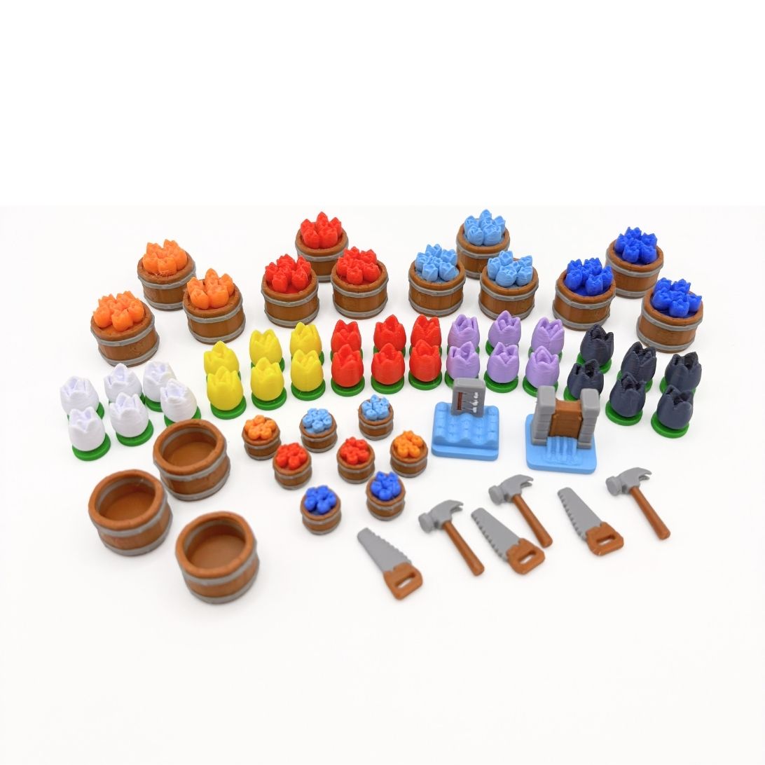Windmill Valley Deluxe Upgrade Kit Upgrades & 3D Printed Accessories | DeluxyGames