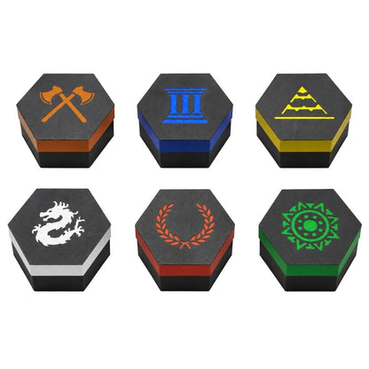 Catan Ancient Civilizations Upgrade Set Upgrades & 3D Printed Accessories | DeluxyGames