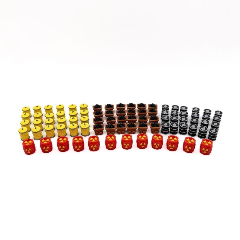 Power Grid Deluxe Upgrade Set Upgrades & 3D Printed Accessories | DeluxyGames