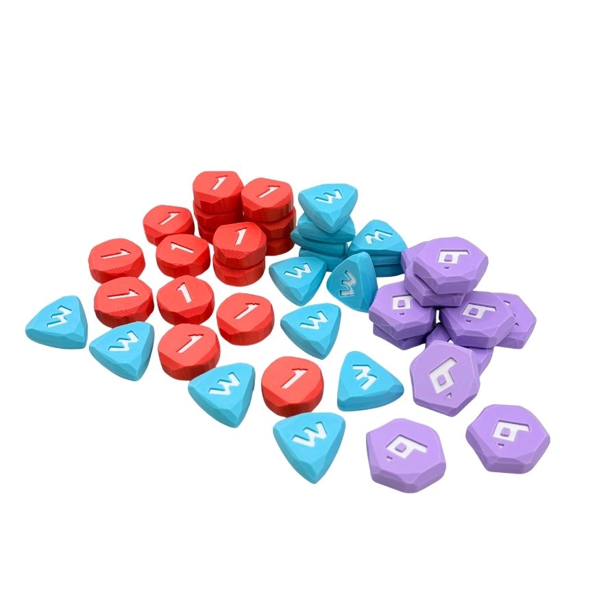 The Vale of Eternity – Deluxe Magic Stones & Ward Tokens Upgrades & 3D Printed Accessories | DeluxyGames