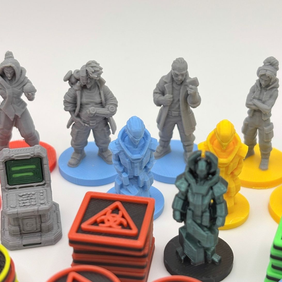 Deckers: Deluxe Upgrade Set Upgrades & 3D Printed Accessories | DeluxyGames