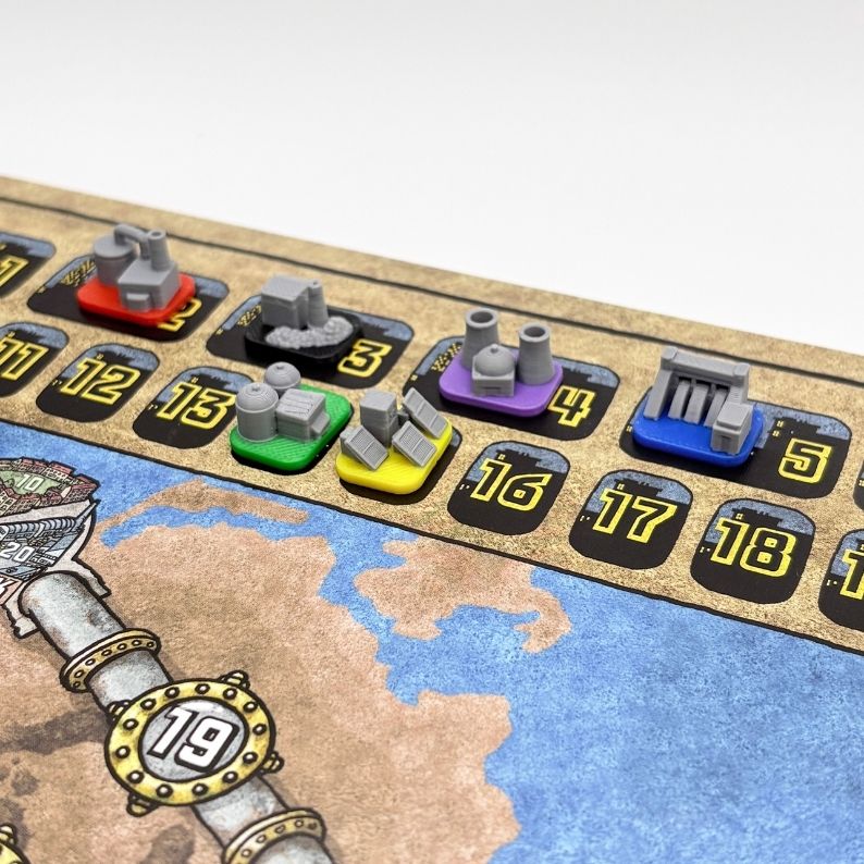 Power Grid Deluxe Upgrade Set Upgrades & 3D Printed Accessories | DeluxyGames
