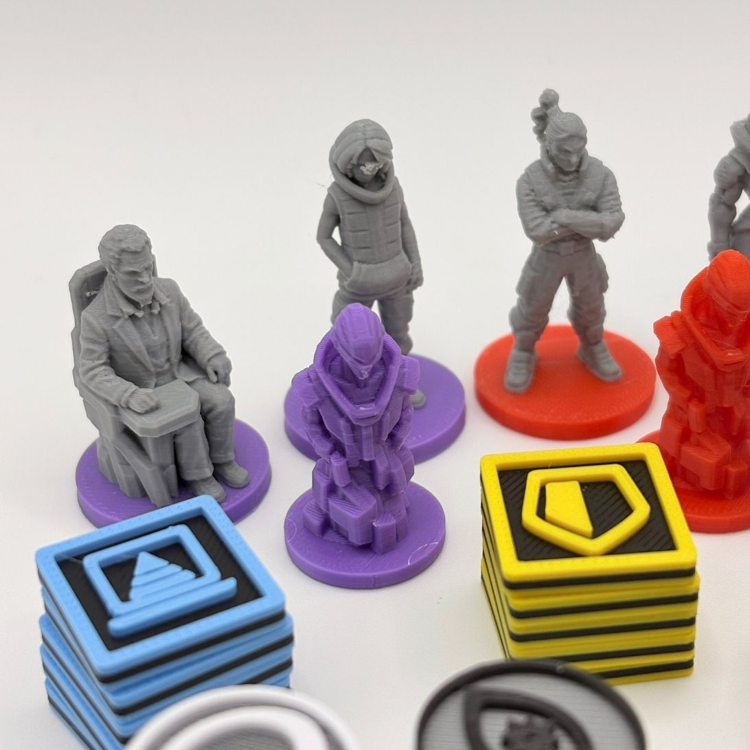Deckers: Deluxe Upgrade Set Upgrades & 3D Printed Accessories | DeluxyGames
