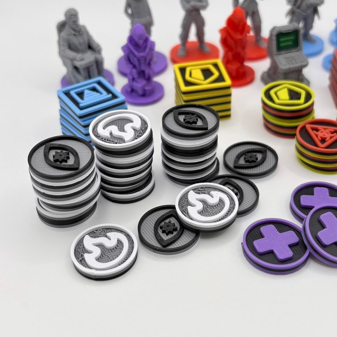 Deckers: Deluxe Upgrade Set Upgrades & 3D Printed Accessories | DeluxyGames