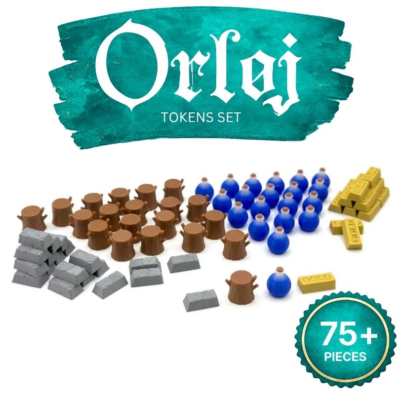 Orloj Deluxe Resource Upgrade Kit Upgrades & 3D Printed Accessories | DeluxyGames