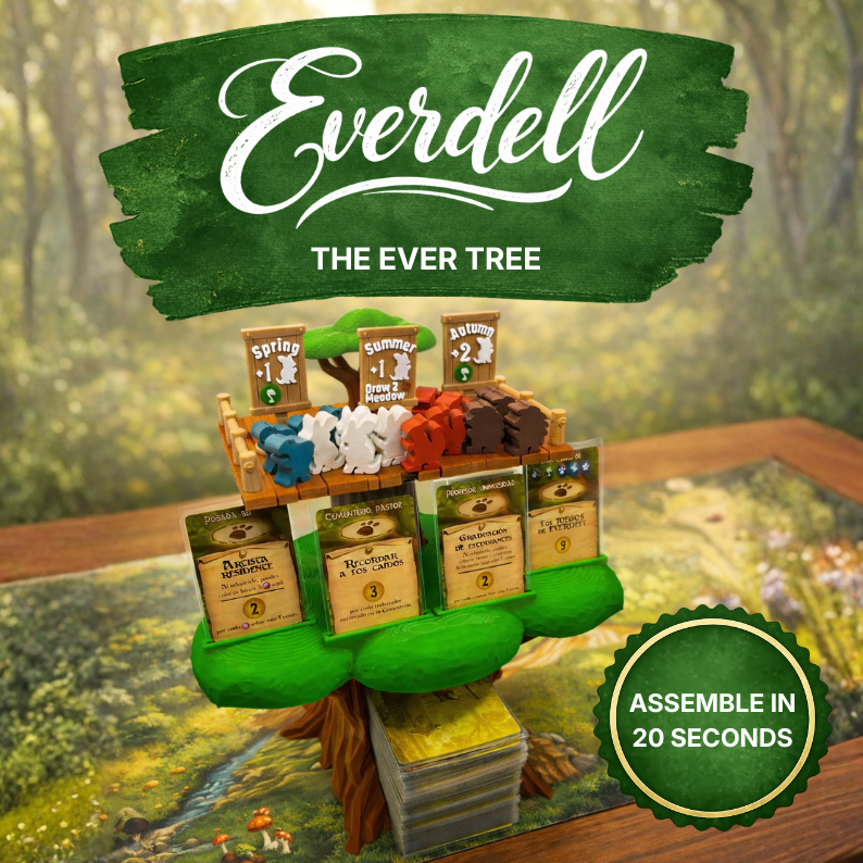 Everdell Deluxe Ever Tree Upgrade Upgrades & 3D Printed Accessories | DeluxyGames