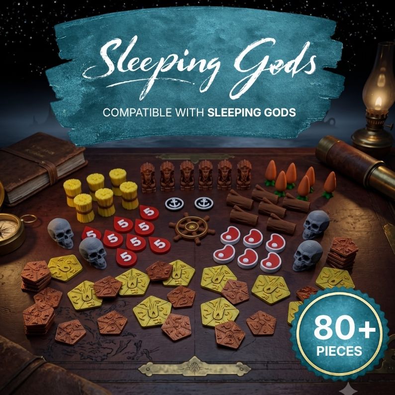 Sleeping Gods Deluxe Upgrade kit Upgrades & 3D Printed Accessories | DeluxyGames