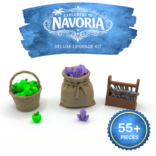 Explorers of Navoria: Deluxe Upgrade Kit Upgrades & 3D Printed Accessories | DeluxyGames