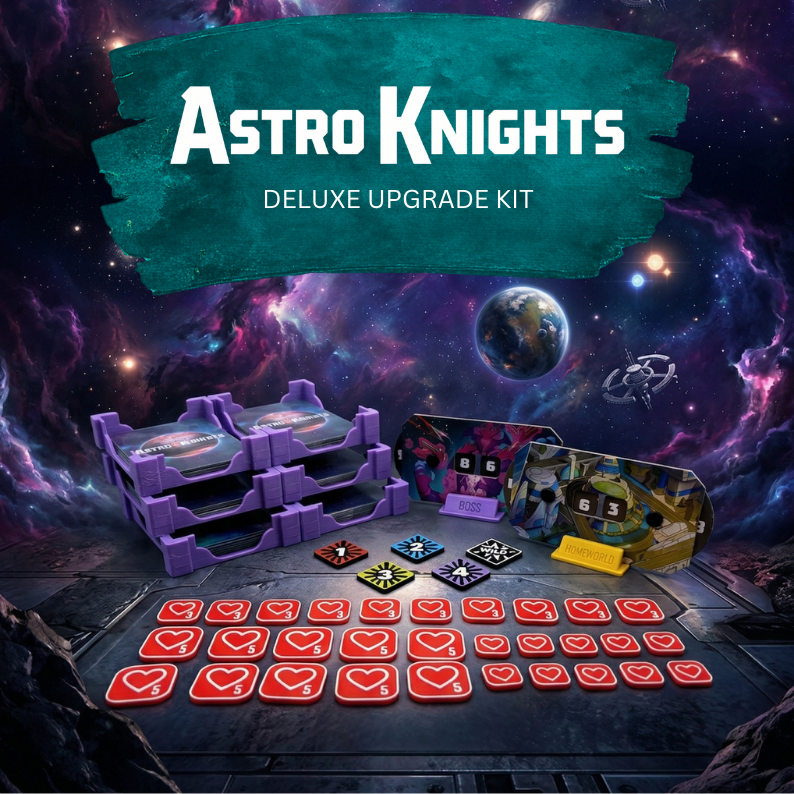 Astro Knights Deluxe Upgrade Set Upgrades & 3D Printed Accessories | DeluxyGames