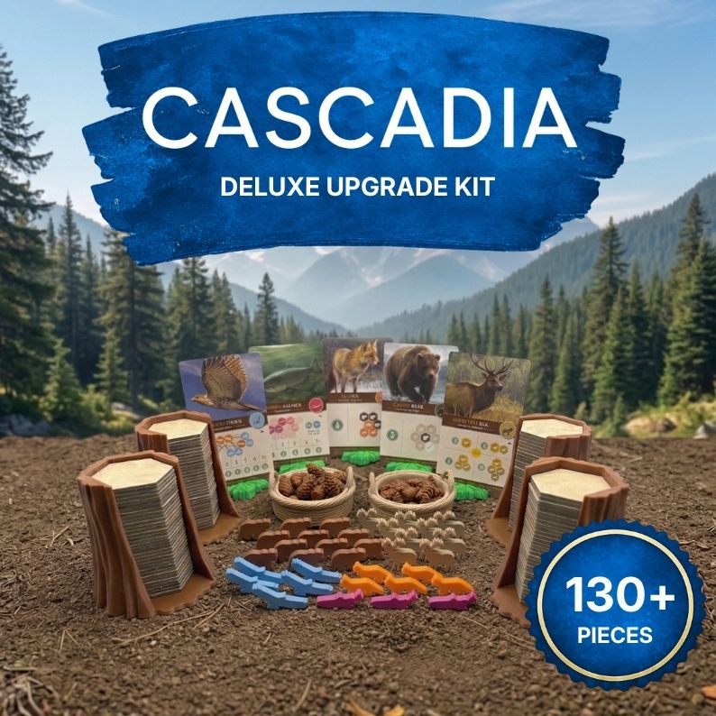 Cascadia Deluxe Upgrade Kit Upgrades & 3D Printed Accessories | DeluxyGames