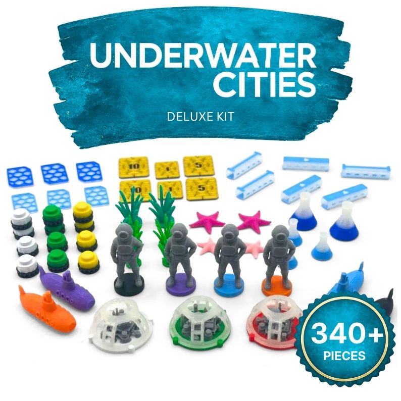 Underwater Cities - Complete Collection Upgrades & 3D Printed Accessories | DeluxyGames