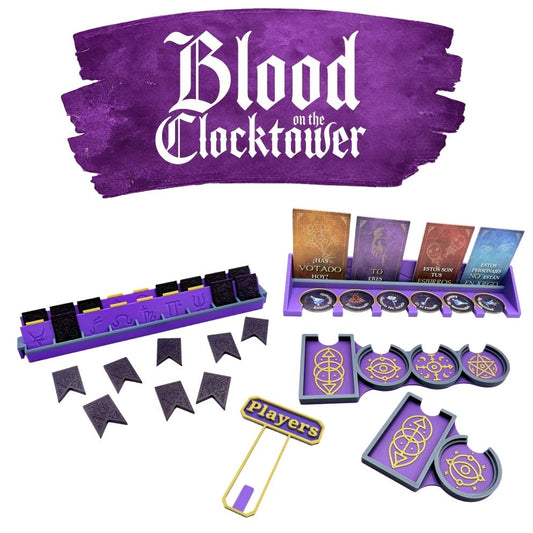 Blood on the Clocktower: Storyteller Accessory Set Upgrades & 3D Printed Accessories | DeluxyGames