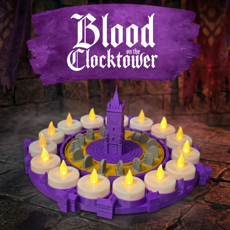 Town Square Upgrade for Blood on the Clocktower – Deluxe Accessories Upgrades & 3D Printed Accessories | DeluxyGames