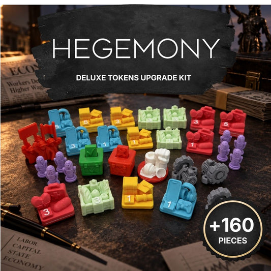Hegemony - Deluxe 3D Resource & Token Upgrade Set Upgrades & 3D Printed Accessories | DeluxyGames