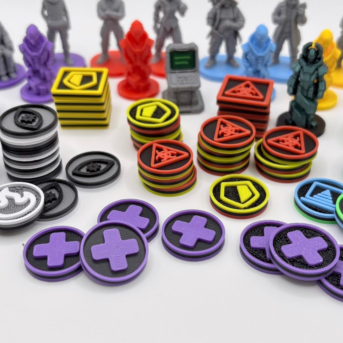 Deckers: Deluxe Upgrade Set Upgrades & 3D Printed Accessories | DeluxyGames