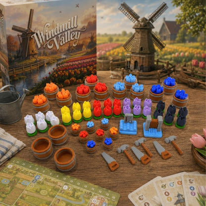 Windmill Valley Deluxe Upgrade Kit Upgrades & 3D Printed Accessories | DeluxyGames