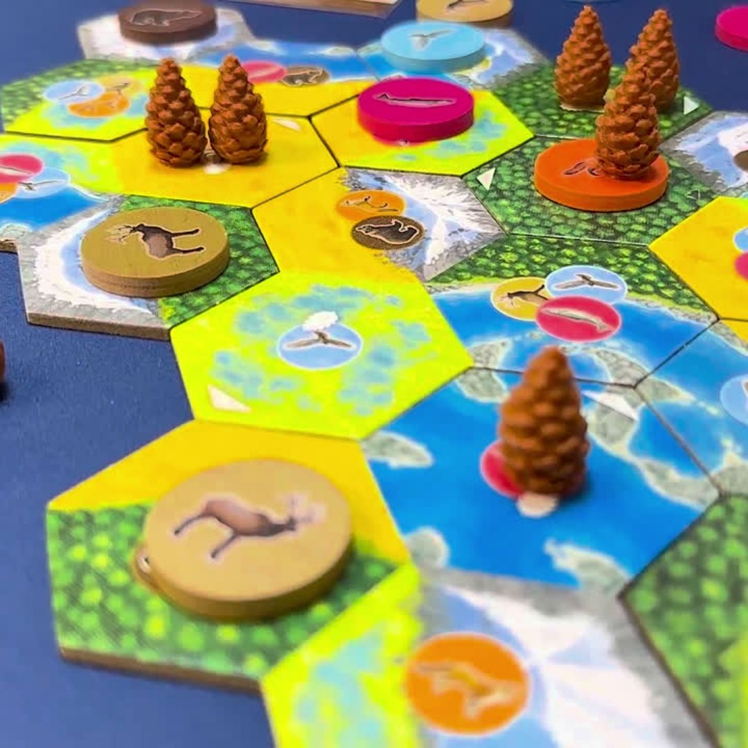 Cascadia – Nature Tokens (Set of 25) Upgrades & 3D Printed Accessories | Mi tienda