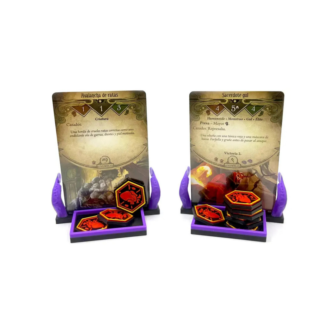 Arkham Horror LCG – Tentacle Enemy Stands Upgrades & 3D Printed Accessories | DeluxyGames