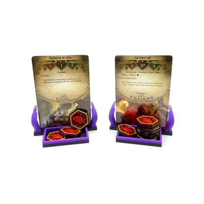 Arkham Horror LCG – Tentacle Enemy Stands Upgrades & 3D Printed Accessories | DeluxyGames