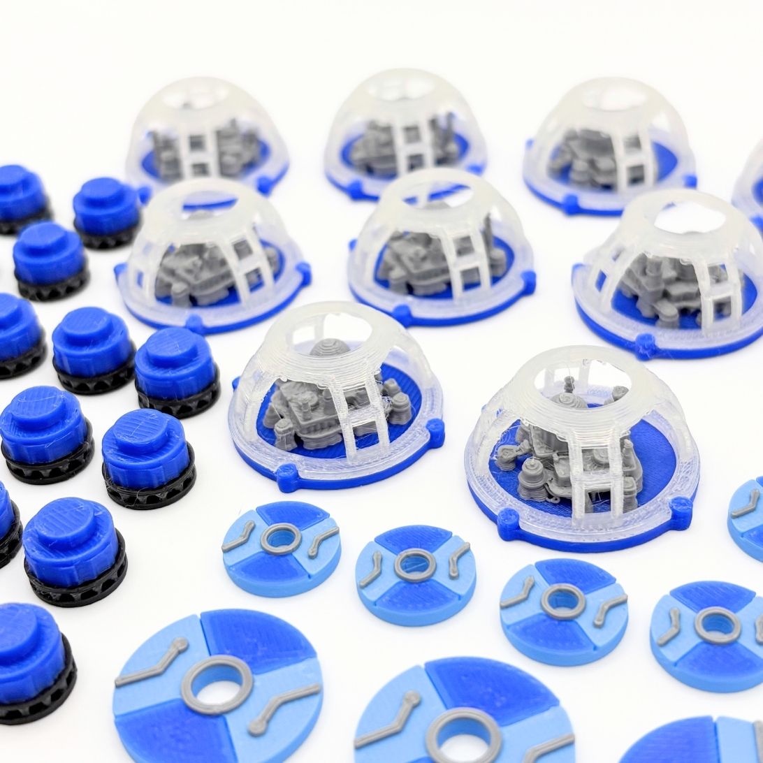 Underwater Cities: Data Era Deluxe Upgrade Kit Upgrades & 3D Printed Accessories | DeluxyGames