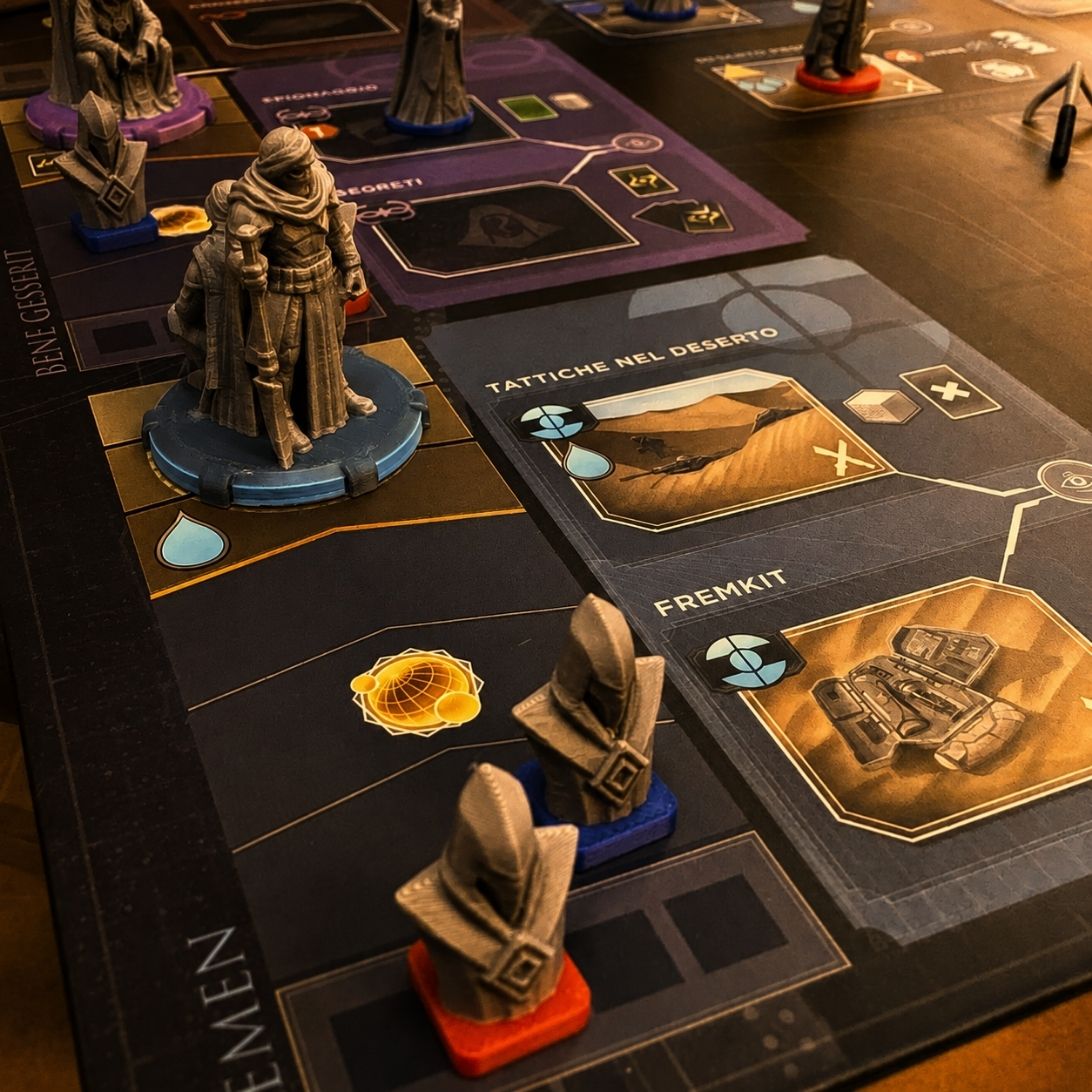 Dune Imperium Uprising Alliance Influence Tokens Upgrades & 3D Printed Accessories | DeluxyGames