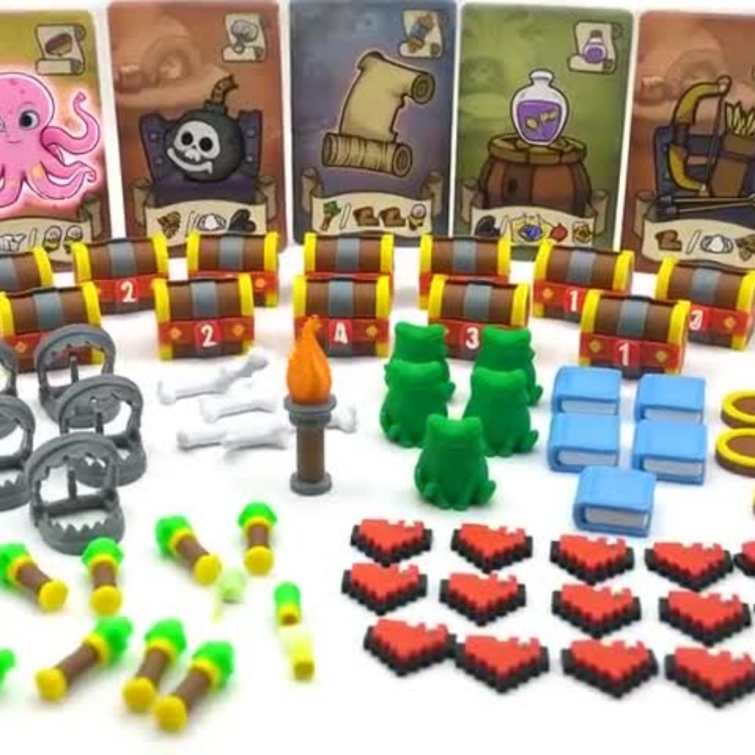 Keep the Heroes Out – Treasures and resources Upgrades & 3D Printed Accessories | DeluxyGames