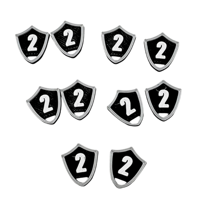 Spirit Island: Defense Tokens Upgrades & 3D Printed Accessories | DeluxyGames