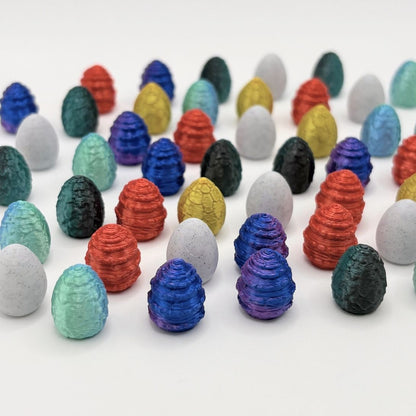 Dragon Eggs Collection Compatible with Wyrmspan | Premium Egg Tokens Upgrades & 3D Printed Accessories | DeluxyGames