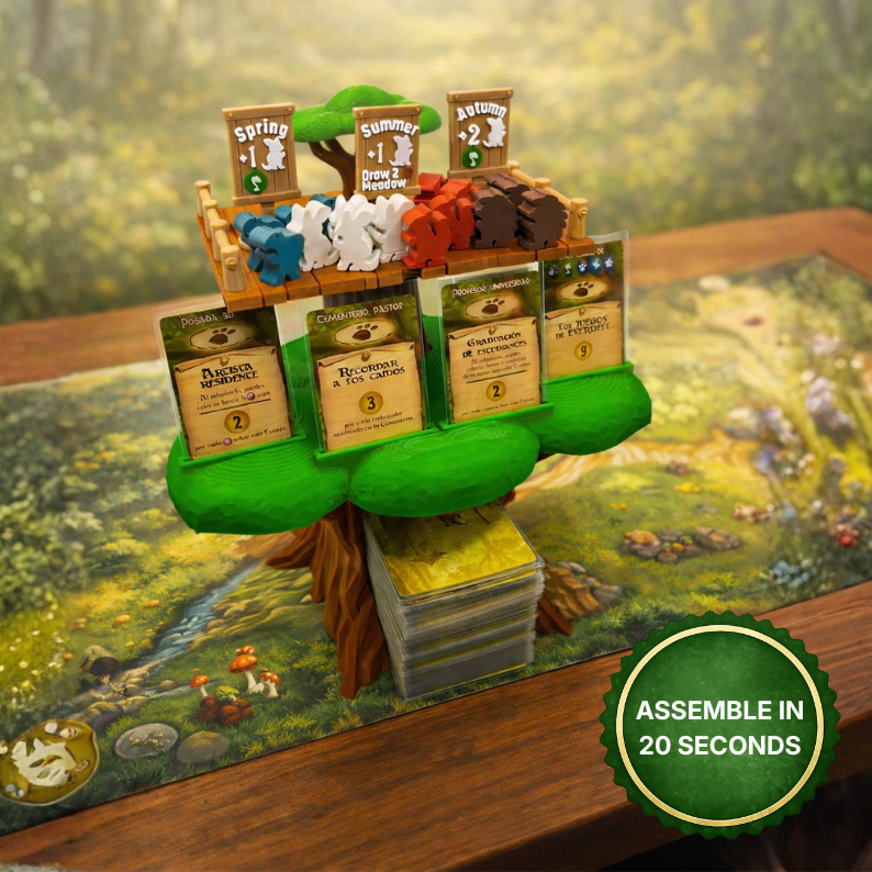 Everdell Deluxe Ever Tree Upgrade Upgrades & 3D Printed Accessories | DeluxyGames