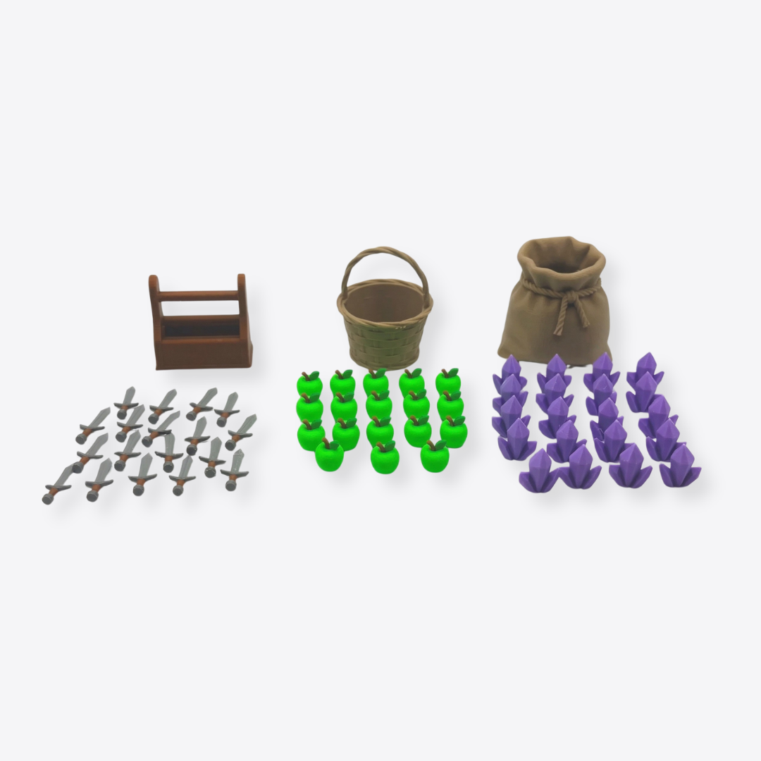 Explorers of Navoria: Deluxe Upgrade Kit Upgrades & 3D Printed Accessories | DeluxyGames