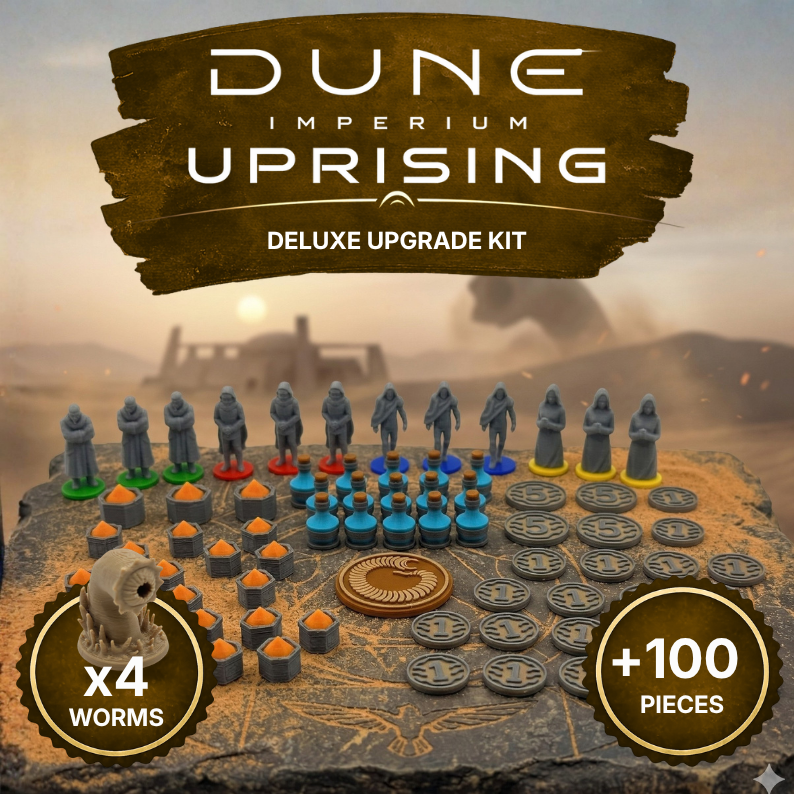 Dune Imperium & Uprising – Deluxe Upgrade Kit Upgrades & 3D Printed Accessories | DeluxyGames