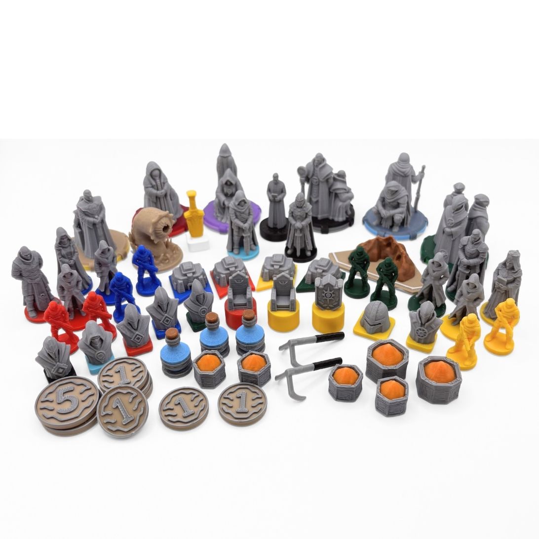 Dune Imperium & Uprising – Deluxe Upgrade Kit Upgrades & 3D Printed Accessories | DeluxyGames